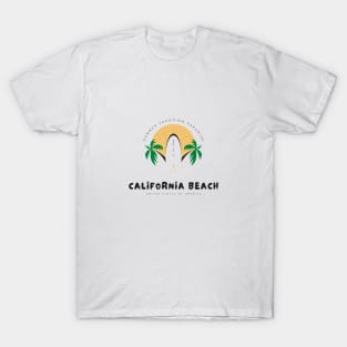 idyllic beach in California for the summer T-Shirt